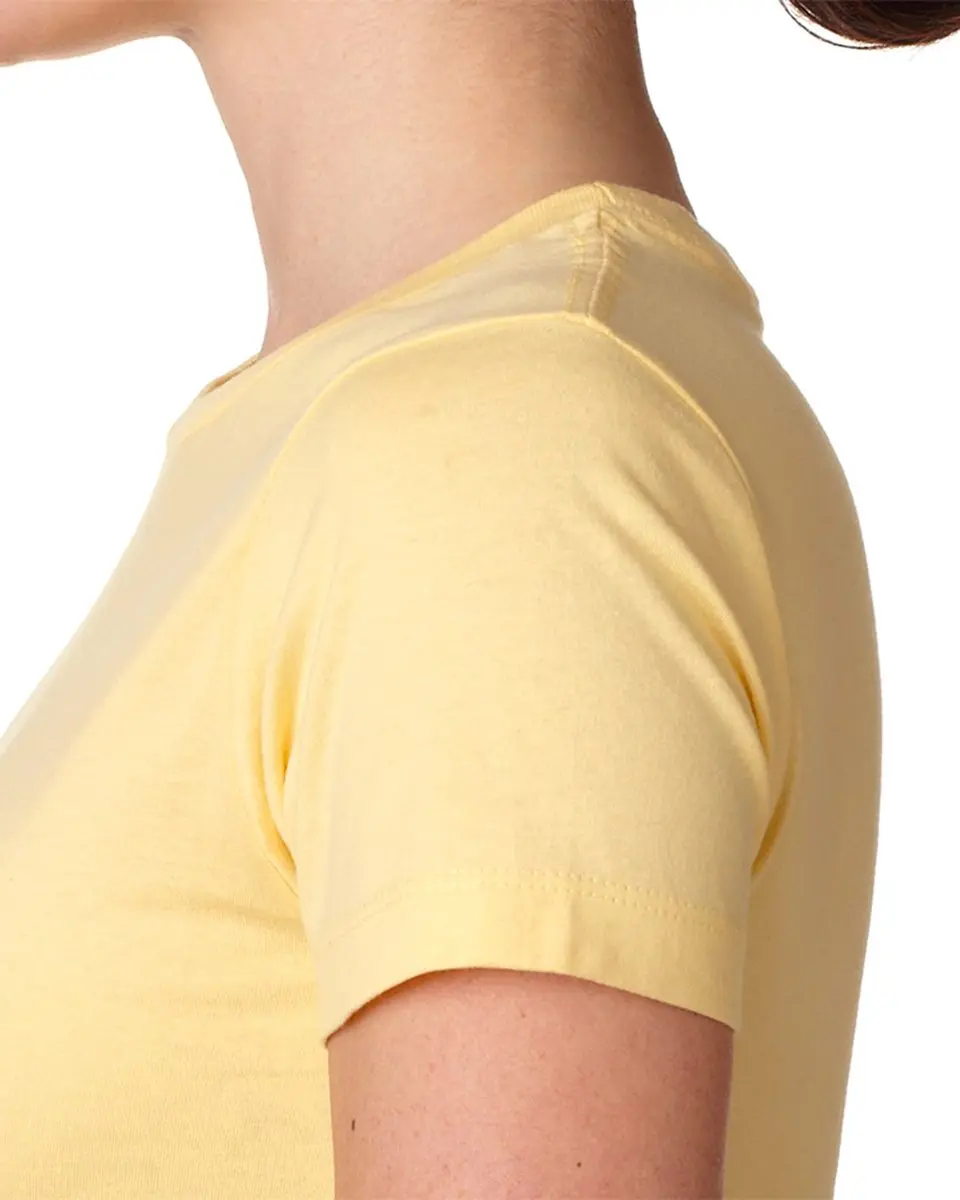 The Next Level Signature Style Boyfriend Jersey T-Shirt Ivory XX-Large | Relaxed Fit Cotton Blend - view 2