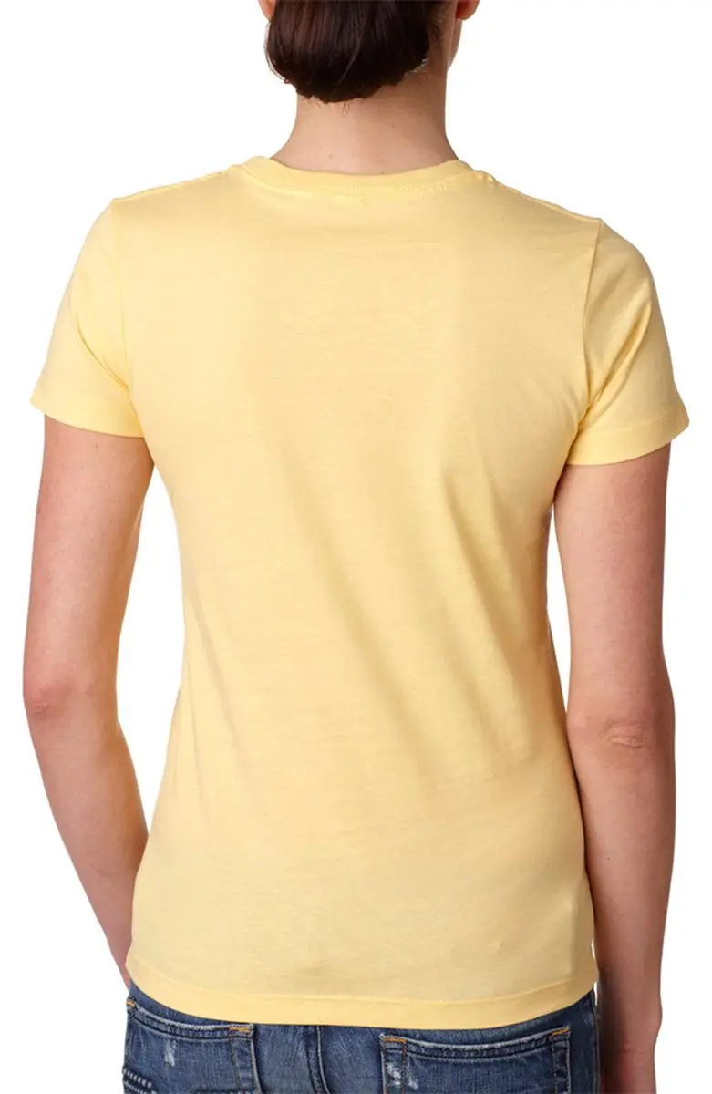 The Next Level Signature Style Boyfriend Jersey T-Shirt Ivory XX-Large | Relaxed Fit Cotton Blend - view 3