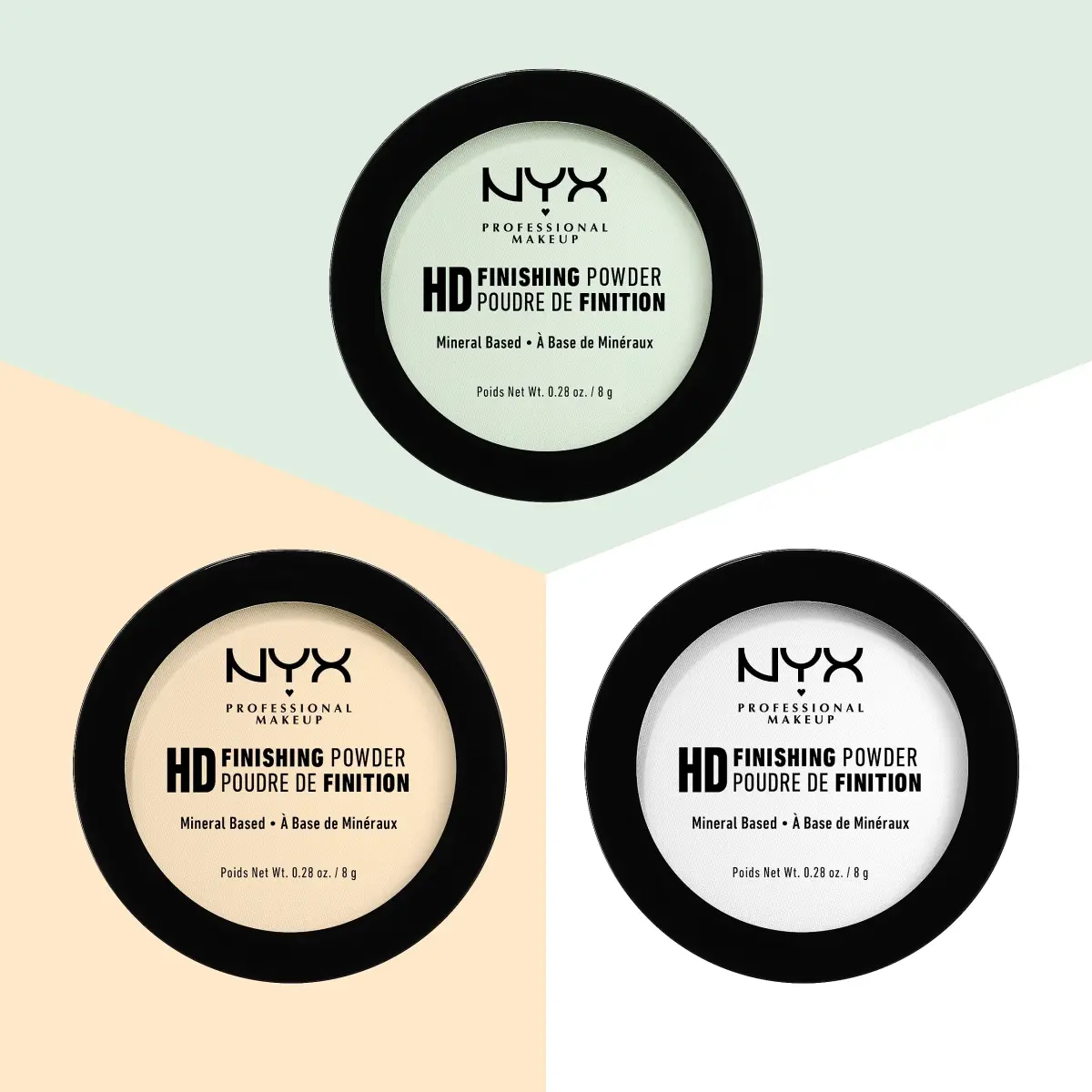 NYX PROFESSIONAL MAKEUP HD Finishing Powder Pressed Setting Powder Translucent 7.94g (0.28 oz) | Softens Fine Lines & Pores - view 2