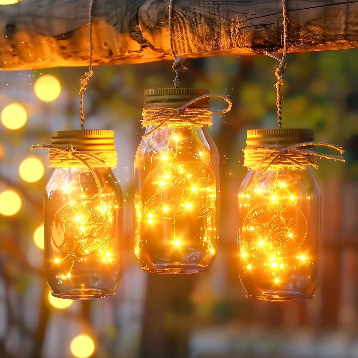 Minetom 100Ft 300LED Warm White Fairy Lights | Steady On, Copper Wire, IP44 Waterproof - view 3