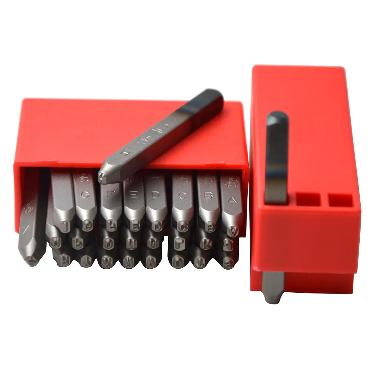 WKSTOOL Heavy Duty Steel Stamp Uppercase Letters 3mm (1/8") | Precision Metal Stamping for Jewelry & Crafts - view 2