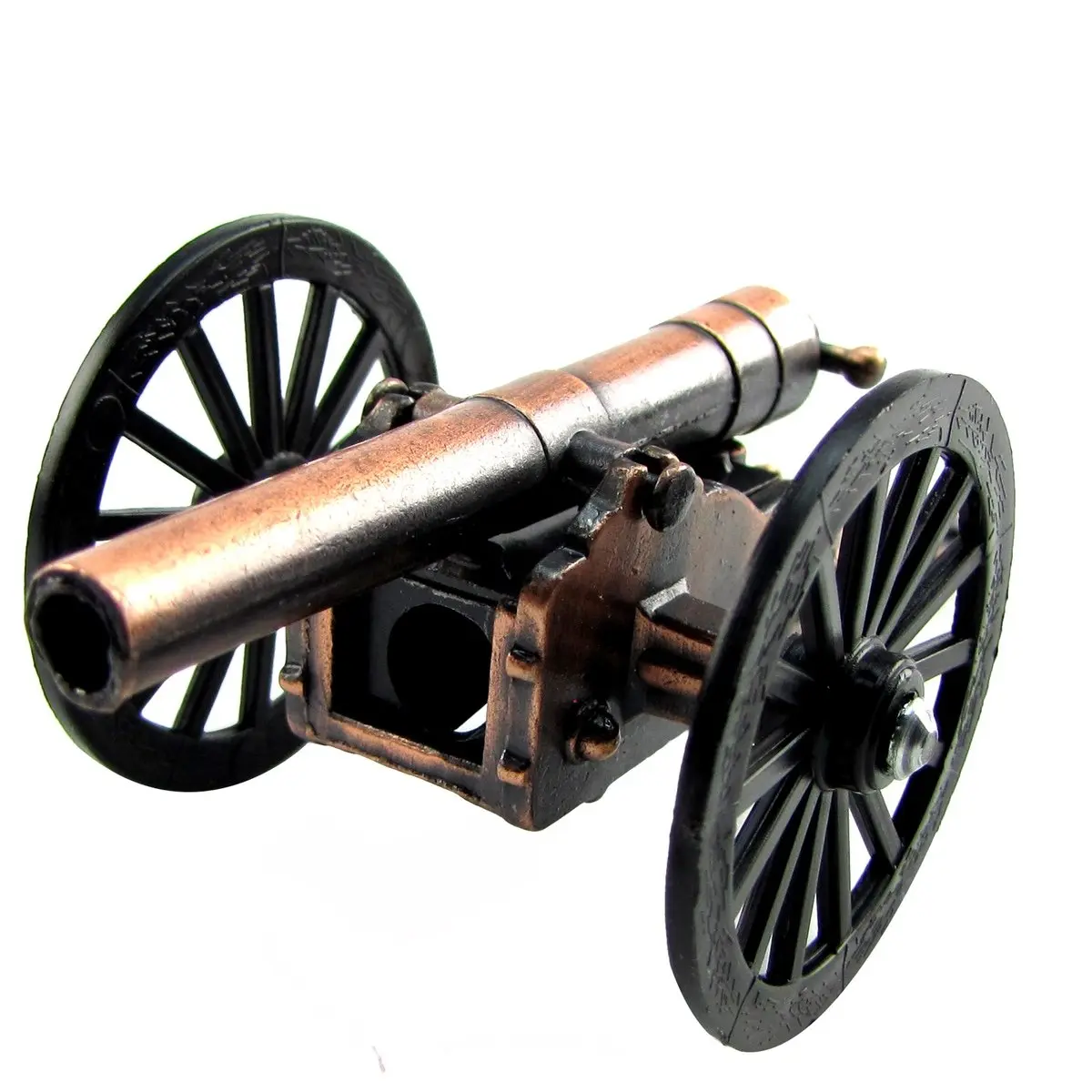 TG,LLC Civil War Cannon Die Cast Miniature Replica Pencil Sharpener | Vintage Artillery Decor (4"L x 2"W x 1.5"H) - main product image