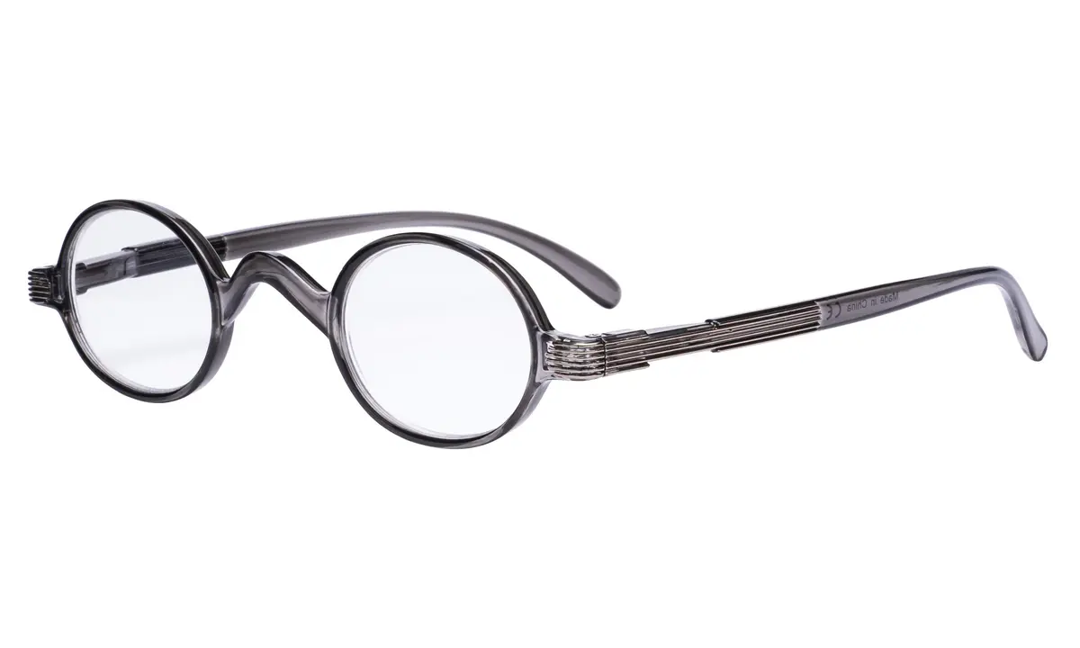 Eyekepper Round Reading Glasses 0.50 Diopter (38mm Lens Width) | Clear Vision for Presbyopia - main product image