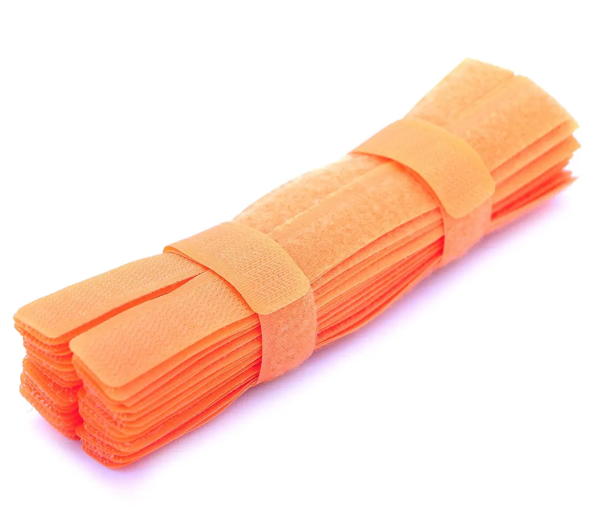 Pasow Cable Ties 50pcs Reusable 7 Inch | Durable Nylon Wire Organizer in Orange - main product image