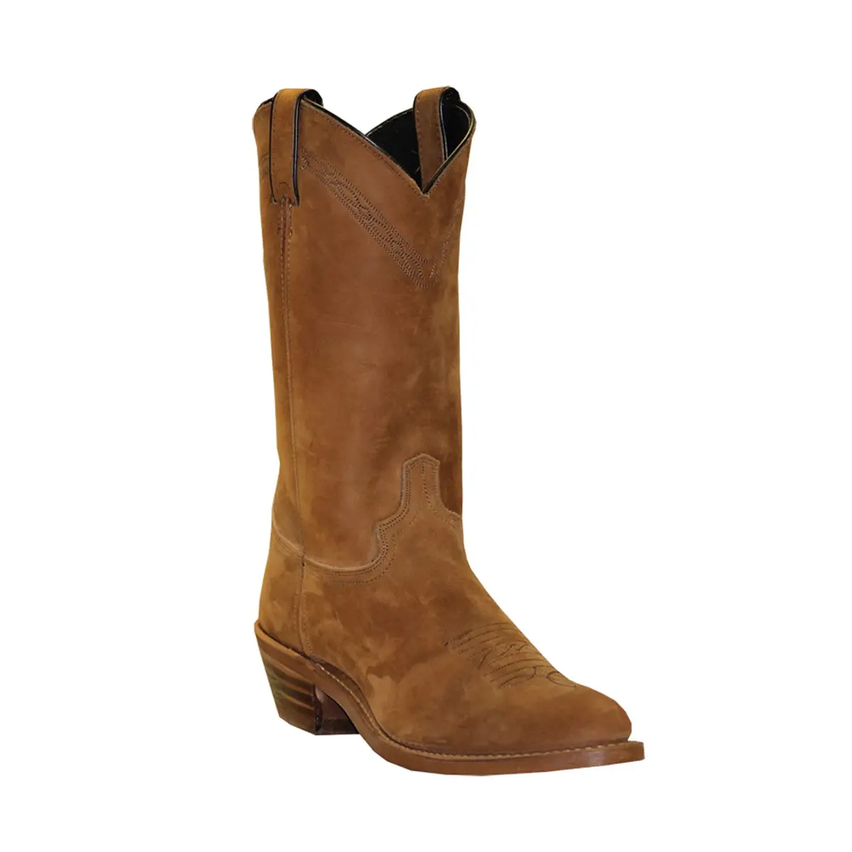 Abilene Men's Western Pull-On Boot 11.5 D(M) US | Cowhide Leather, Rubber Sole, Resole-able - main product image