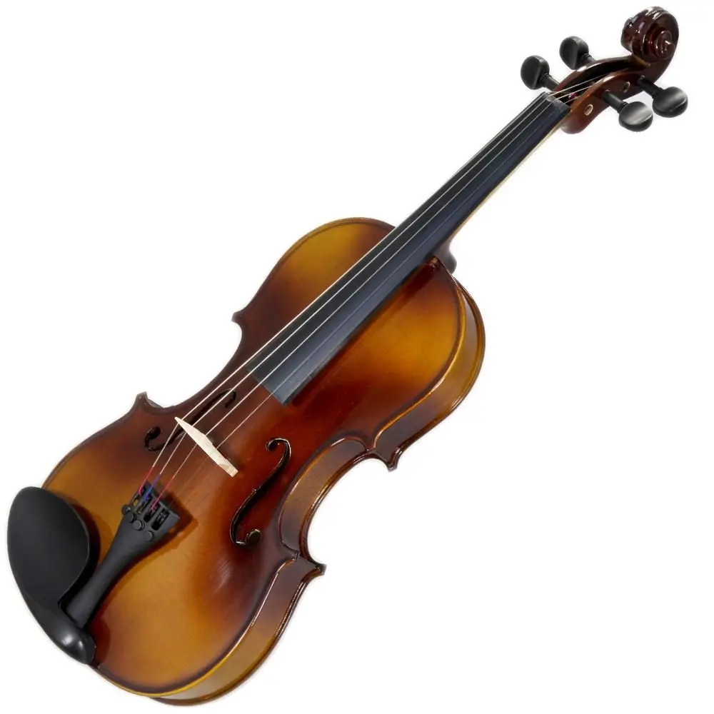 Paititi 4/4 Full Size Solid Wood Student Violin Complete Package with Case Bow Rosin String Tuner - view 3