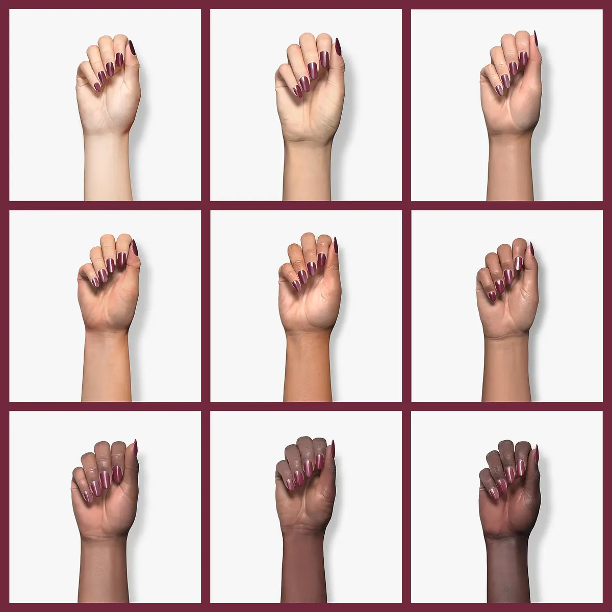 wet n wild Wild Shine Nail Polish | Red Burgundy Frost | 0.41 Fl Oz (12ml) | High-Shine, Long-Wear - view 2