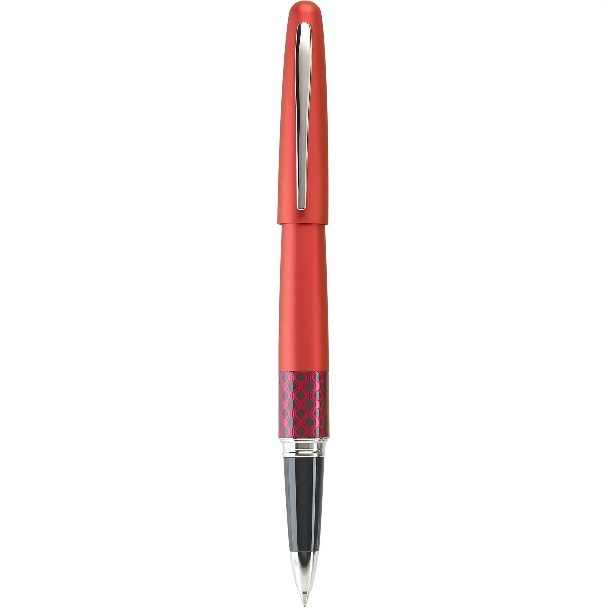 PILOT MR Retro Pop Collection Gel Roller Pen Red/Wave 0.7mm (0.5 in x 5.4 in) | Smooth Ink Flow - main product image