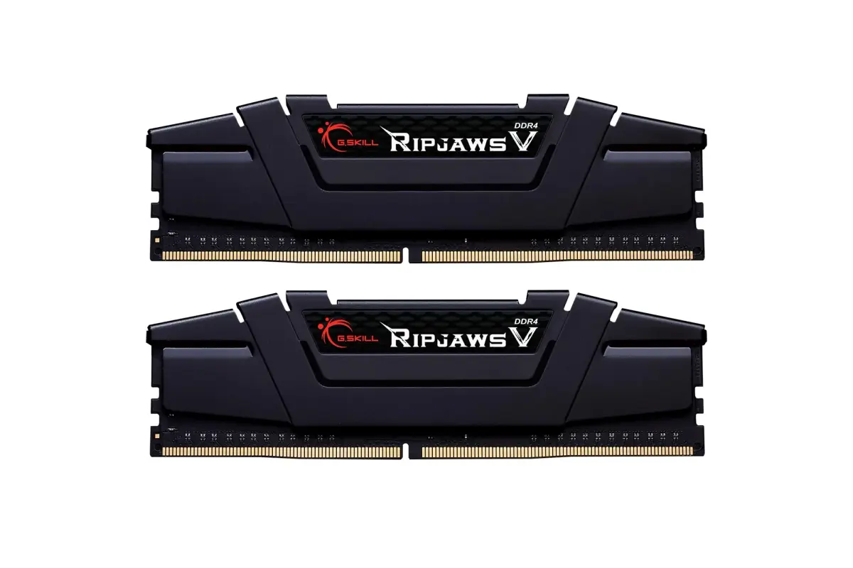 G.SKILL Ripjaws V DDR4 RAM 16GB (2x8GB) 3200MT/s CL16 Black | High-Performance Desktop Memory - main product image
