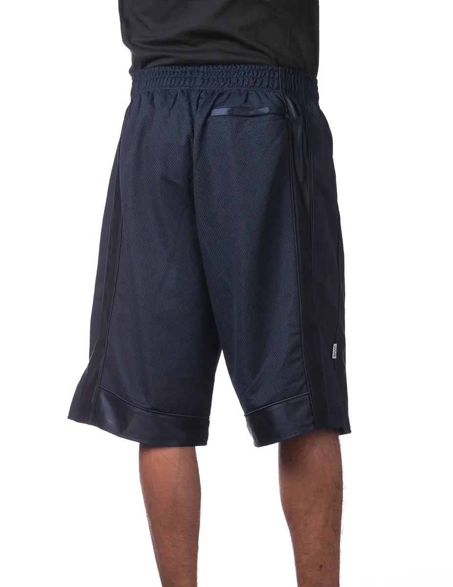 Pro Club Heavyweight Mesh Basketball Shorts Navy Large | Superior Comfort & Durability - view 5