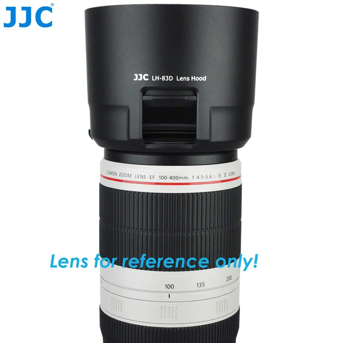 Fotasy Lens Hood for Canon EF 100-400mm f/4.5-5.6L IS II USM | Filter Access Window, Reversible, 74g - view 3