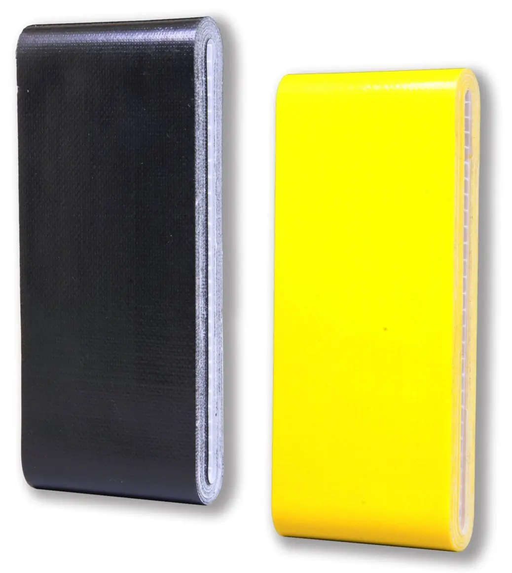 RediTape Travel Size Duct Tape 2-Pack (Black & Yellow) 5 Yds Each | Heavy Duty Waterproof Repair Tape - view 2