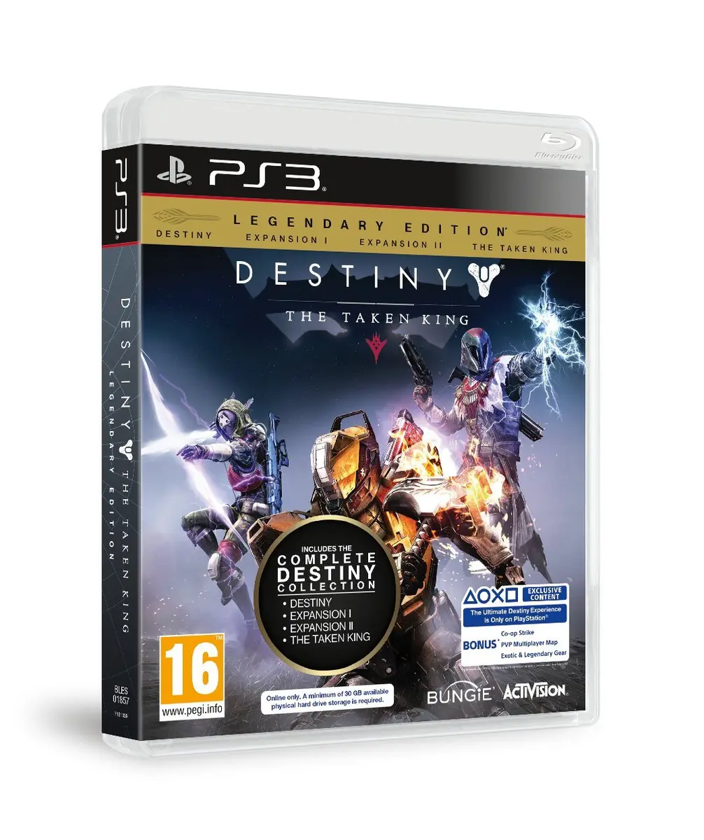 ACTIVISION Destiny: The Taken King - Legendary Edition (PS3) | Level 25 Character Boost, Expansion Pack, Adventure Game - main product image