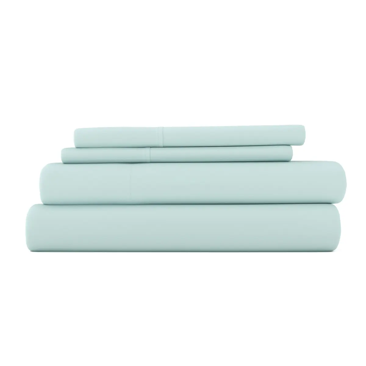 Linen Market Twin Bed Sheets Aqua | Deep Pocket Microfiber for Cooler Sleep - main product image