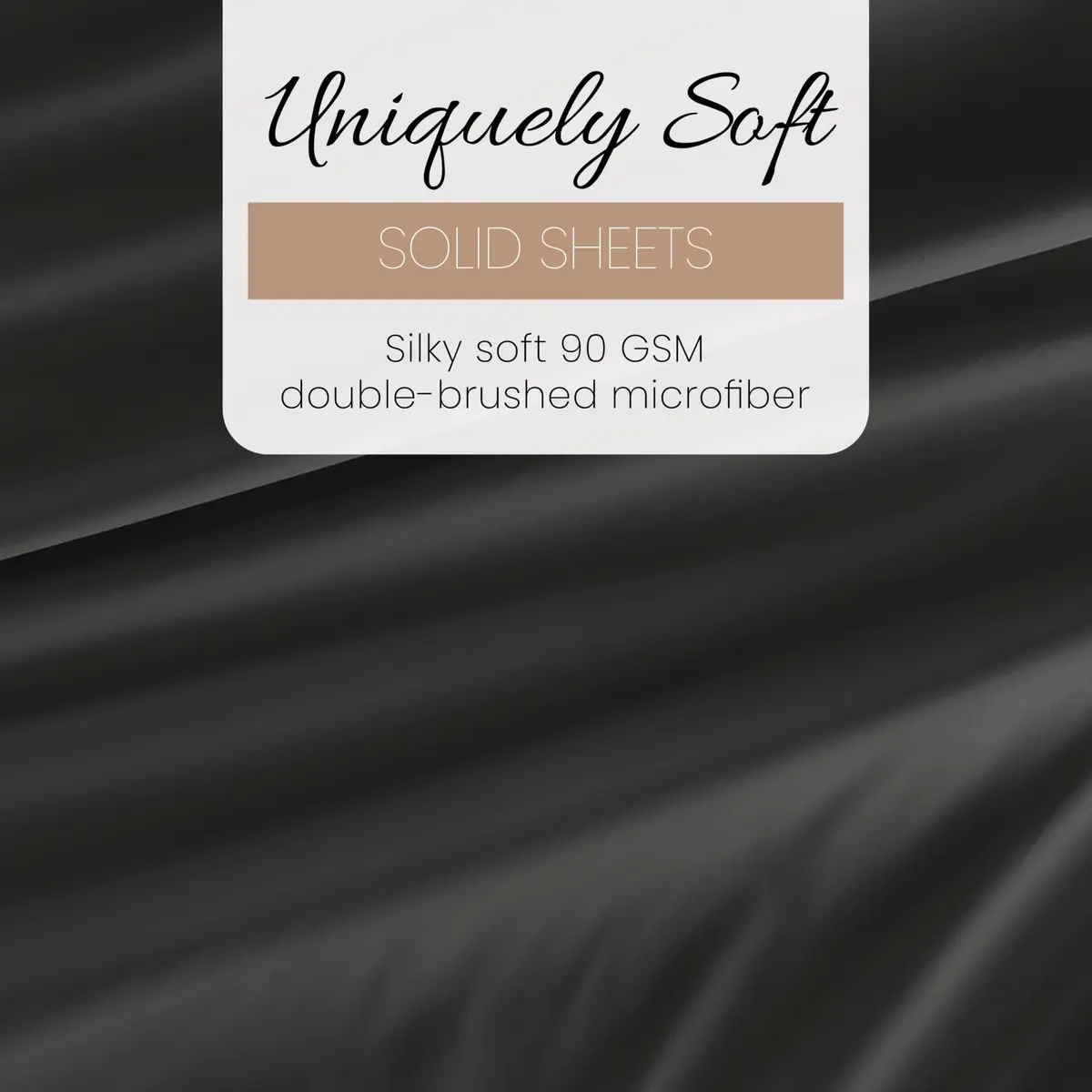 Linen Market Twin Bed Sheets Gray | Deep Pocket Microfiber for Cooler Sleep - view 6