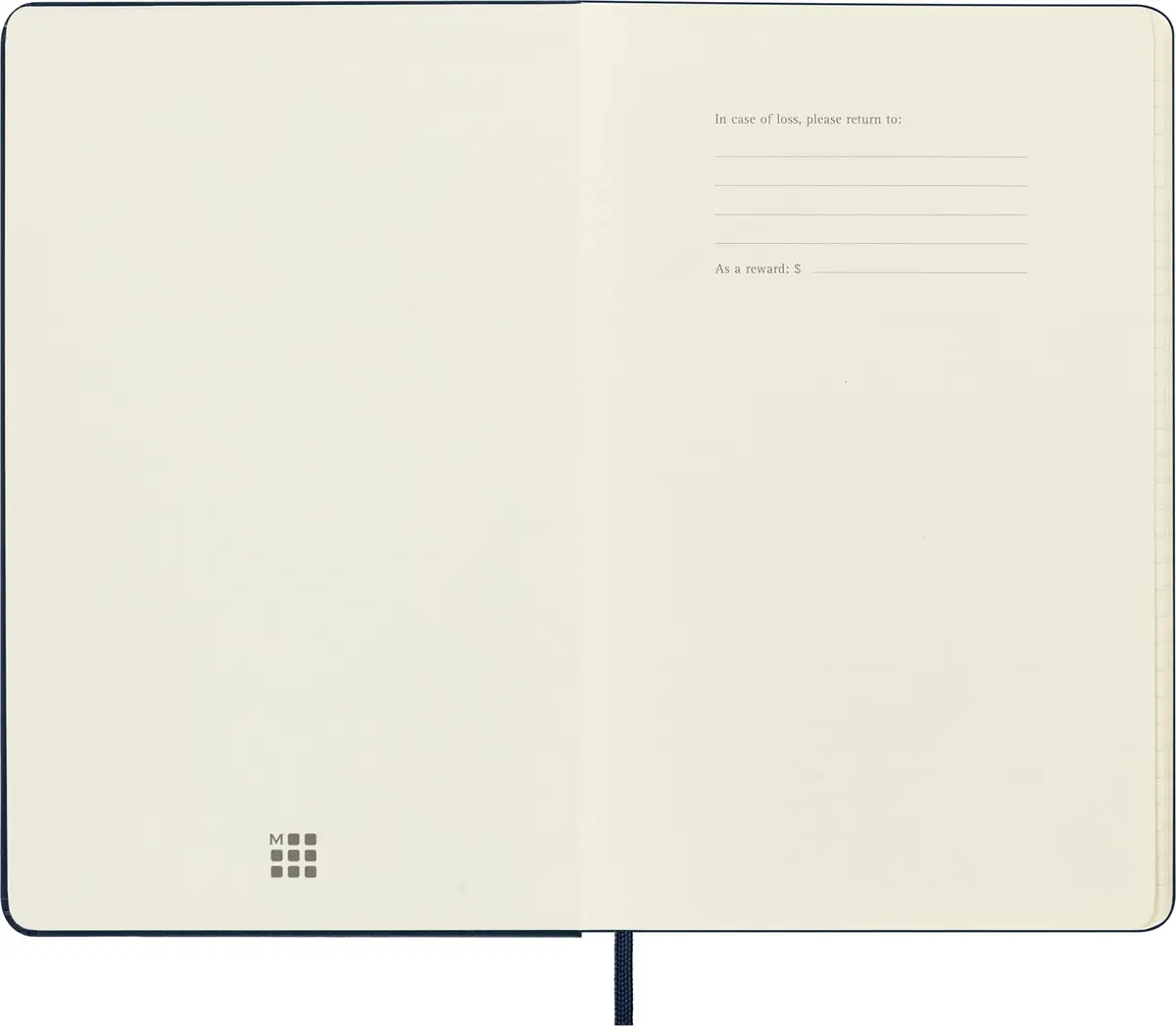 Moleskine Classic Notebook, Large, Ruled, Sapphire Blue, Hard Cover (5 x 8.25) | Acid-Free, 240 Pages, Durable Cover - view 2