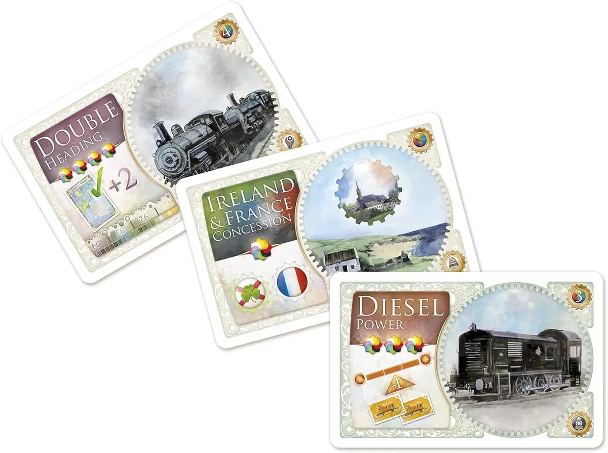 Days of Wonder Ticket to Ride United Kingdom + Pennsylvania Board Game Expansion | Strategy Family Game for Kids & Adults - view 4