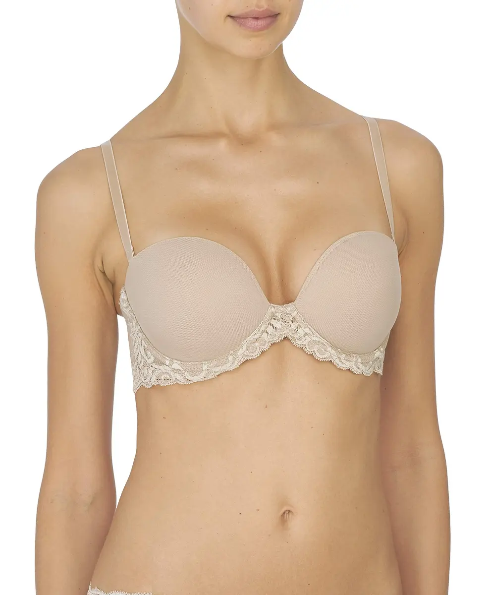 Natori Feathers Strapless Plunge Multiway Bra 32B | Breathable, Elegant Support - view 5