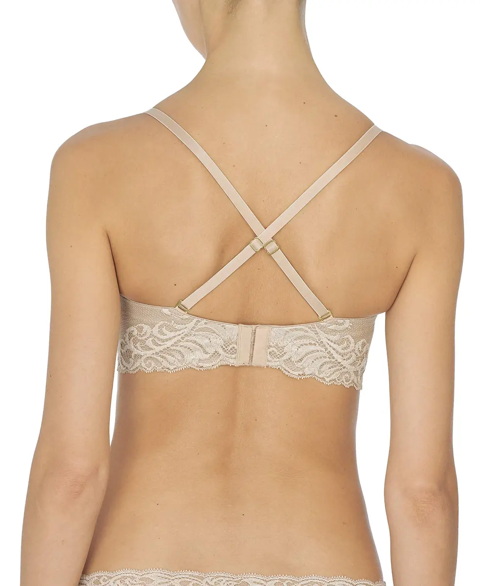 Natori Feathers Strapless Plunge Multiway Bra 32B | Breathable, Elegant Support - view 7