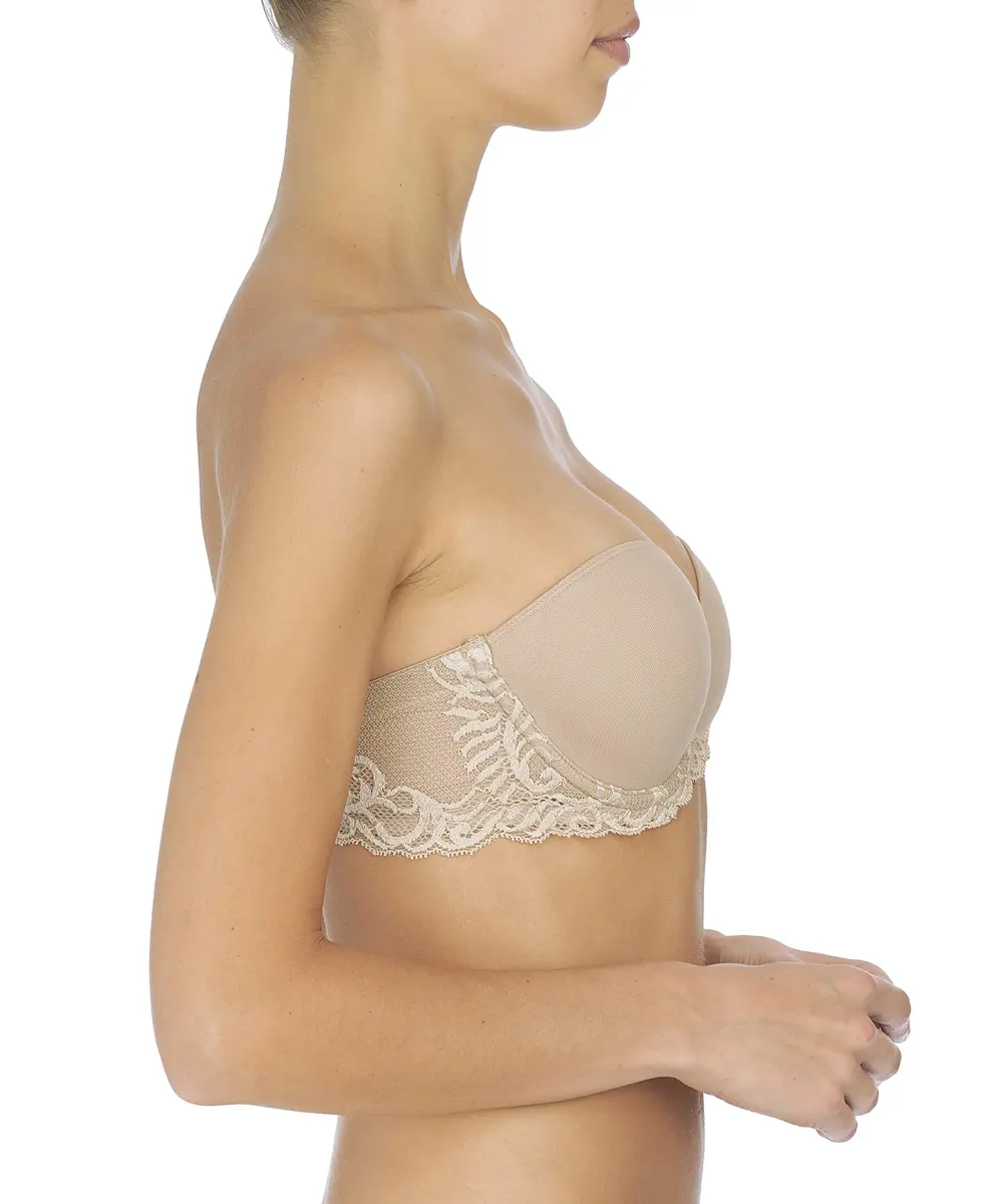 Natori Feathers Strapless Plunge Multiway Bra 32B | Breathable, Elegant Support - view 3