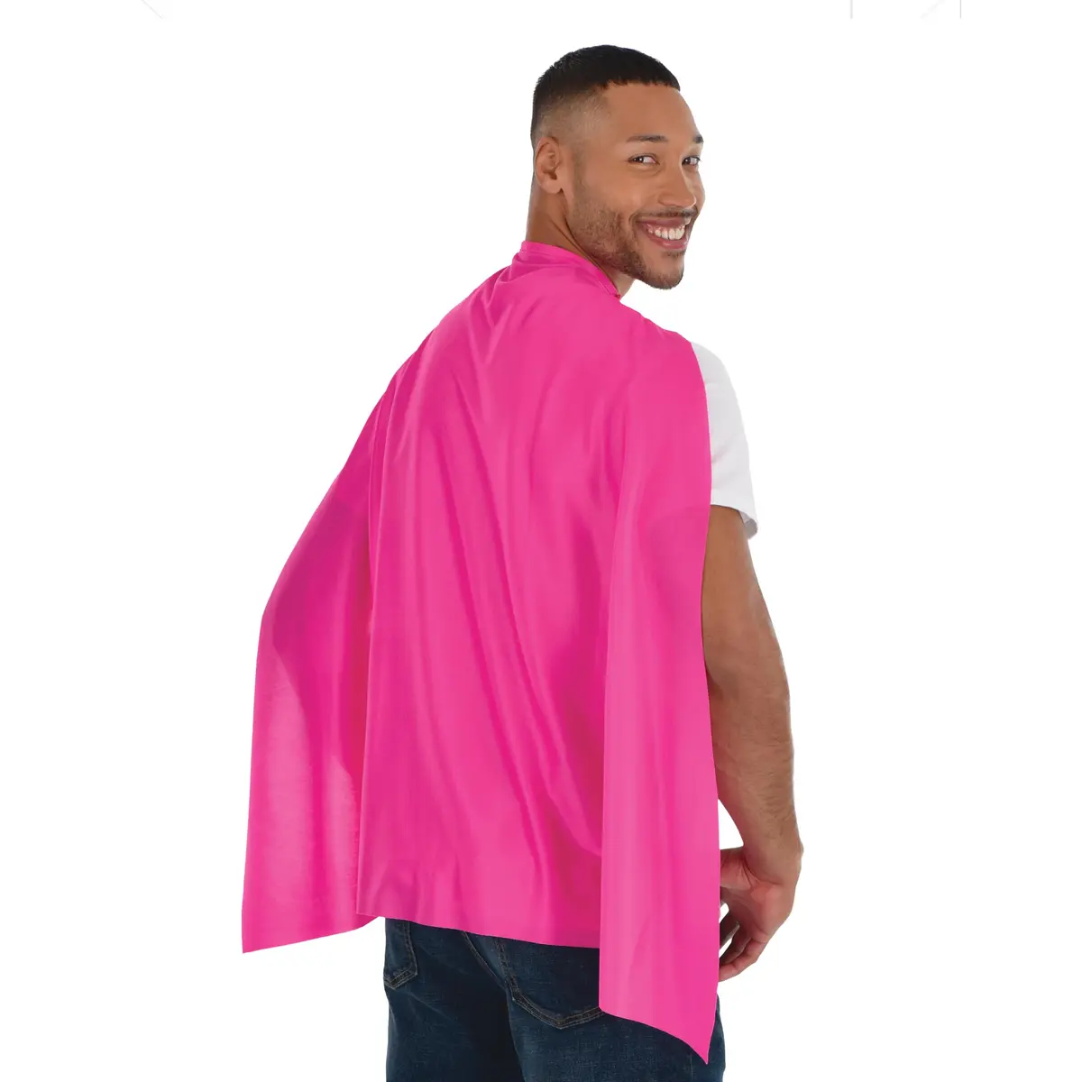 Party City 30 inch Cape for Children and Adults, Pink | One Size Superhero Costume Accessory - main product image