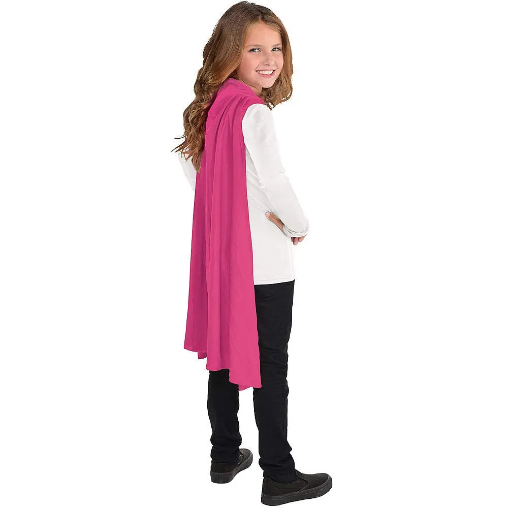 Party City 30 inch Cape for Children and Adults, Pink | One Size Superhero Costume Accessory - view 3