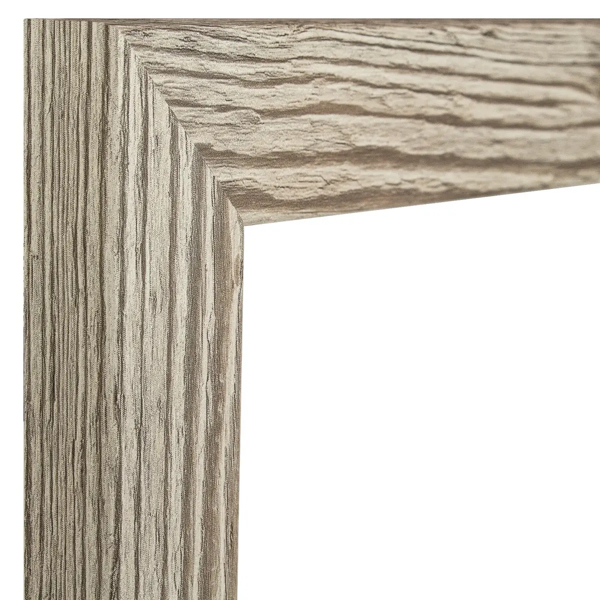 Craig Frames 4x6 inch White Faux Barnwood Picture Frame with Glass | Modern Style for Wall or Tabletop Display - view 3