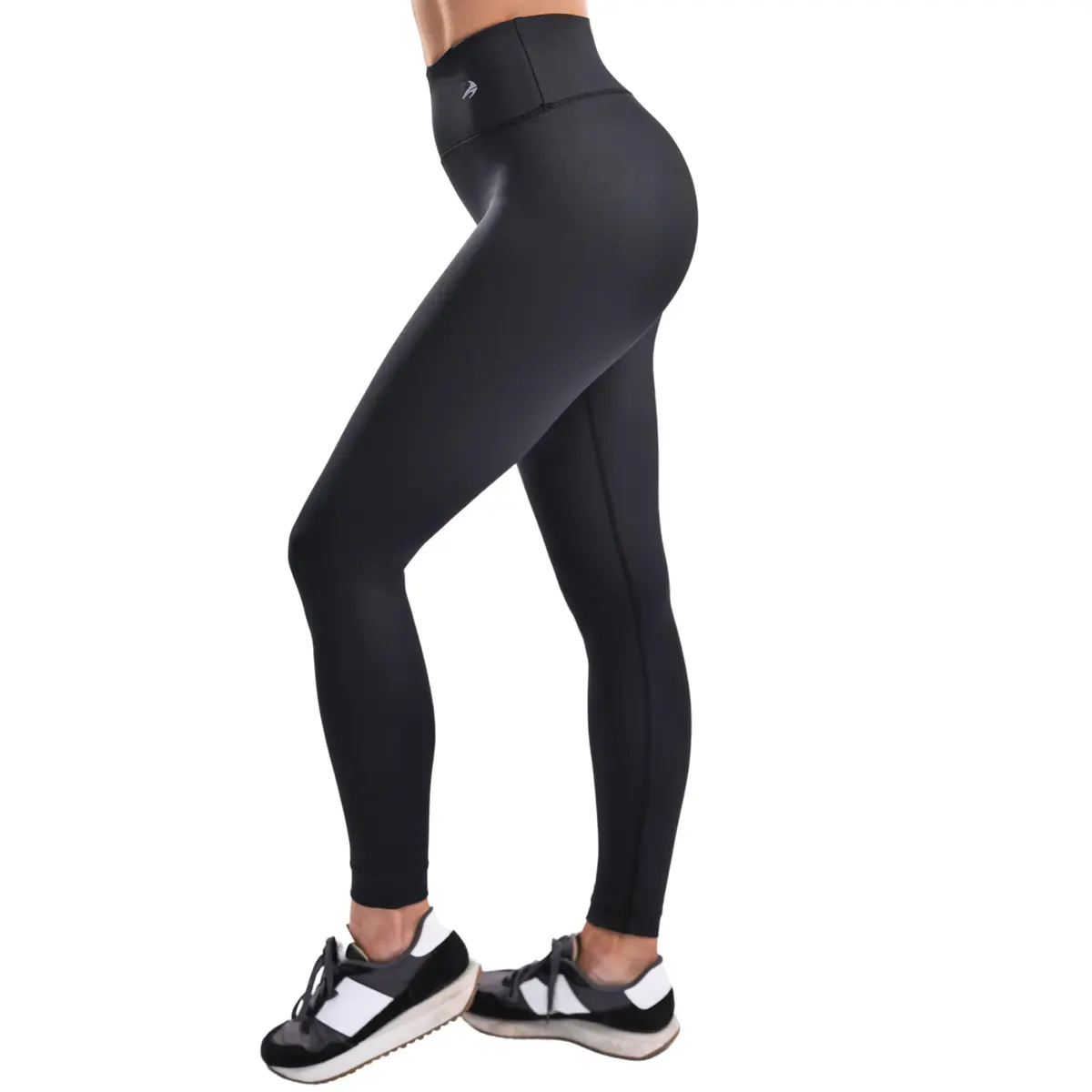 CompressionZ Women's Compression Leggings High Waist Black M | Supportive, Breathable & Sweat-Wicking Activewear - main product image