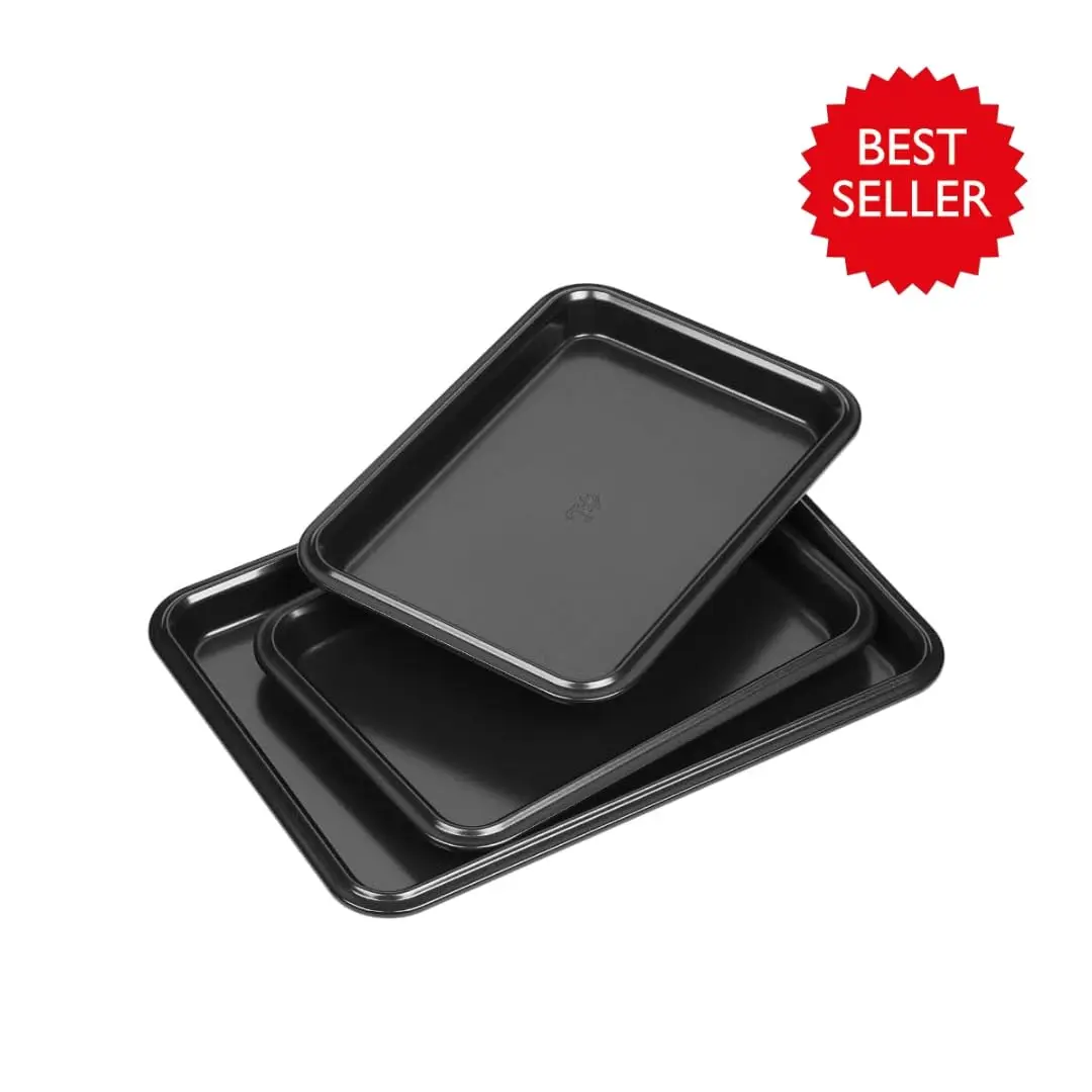 Tala Performance Baking Tray Set of 3 | Heavy-Duty Carbon Steel, Non-Stick, Oven Safe - view 5
