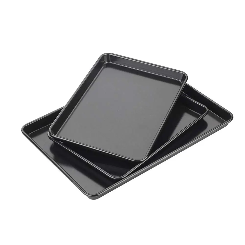 Tala Performance Baking Tray Set of 3 | Heavy-Duty Carbon Steel, Non-Stick, Oven Safe - view 4