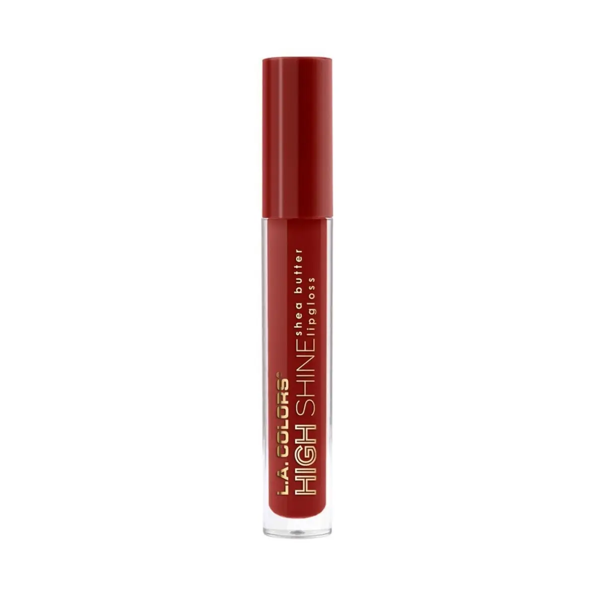 L.A. COLORS High Shine Lipgloss Scarlett 0.14 oz (4 ml) | Shea Butter & Vitamin E Enriched - view 3