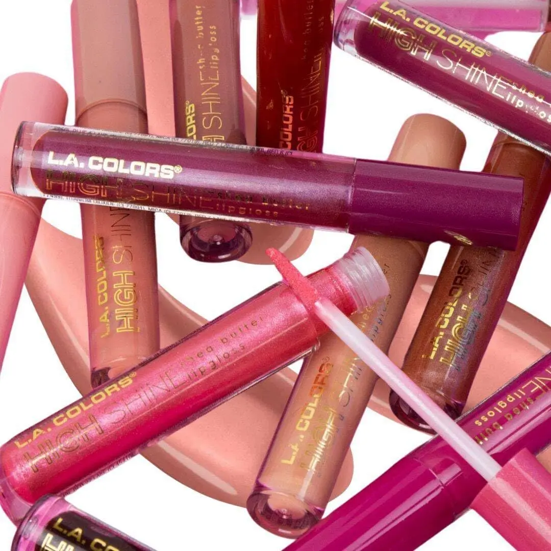 L.A. COLORS High Shine Lipgloss Flaunt 4ml (0.14 Fl Oz) | Shea Butter & Vitamin E Enriched - view 6