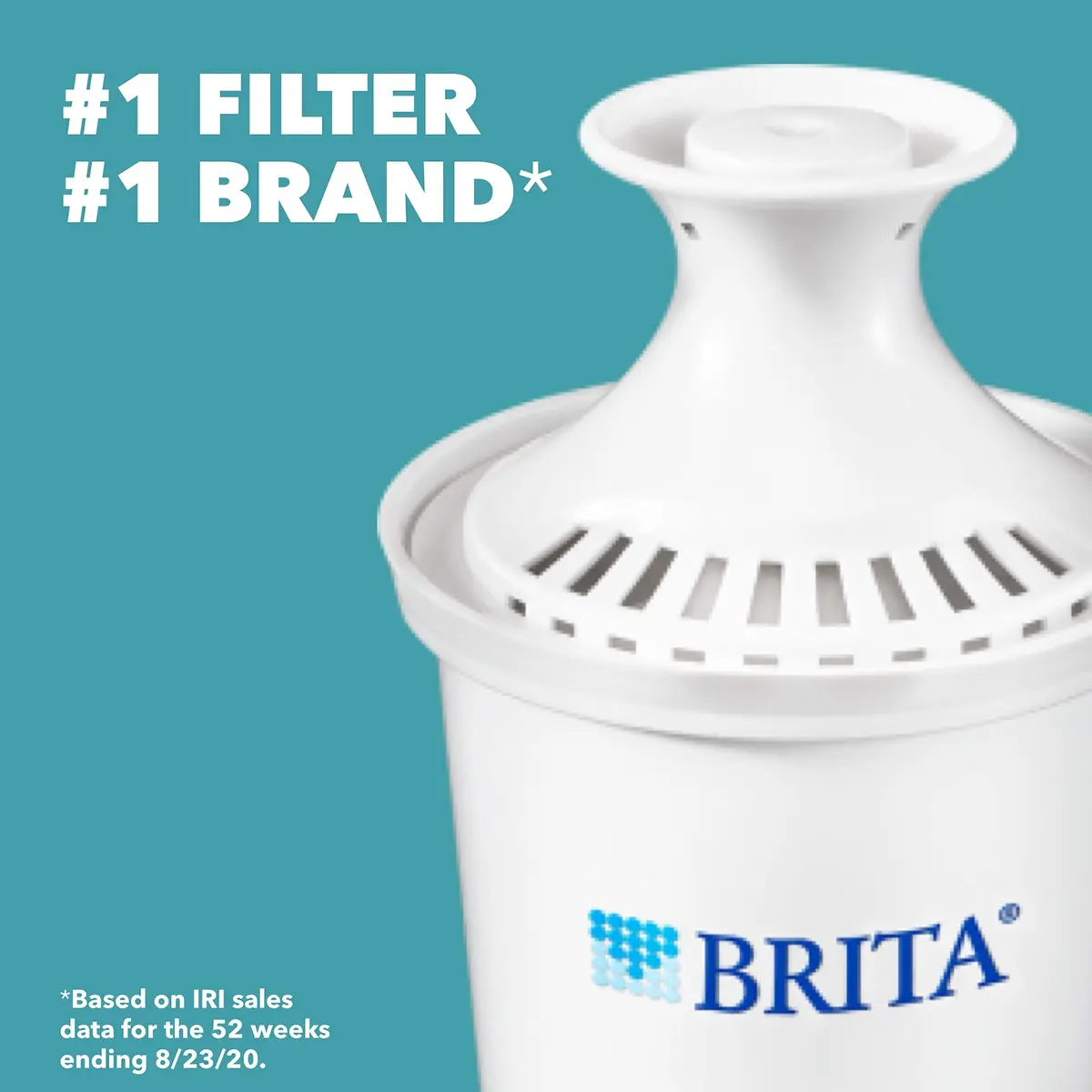 BRITA Water Filter Pitcher 6-Cup | BPA Free, Lasts 2 Months, White - view 2
