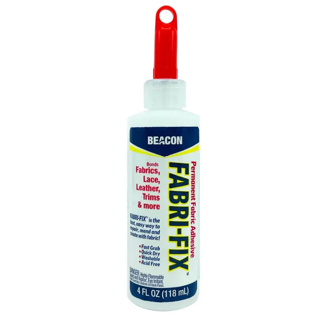 Beacon Fabri-Fix Bonding Solution 118ml (4 Fl Oz) | Permanent Fabric & Leather Adhesive - main product image