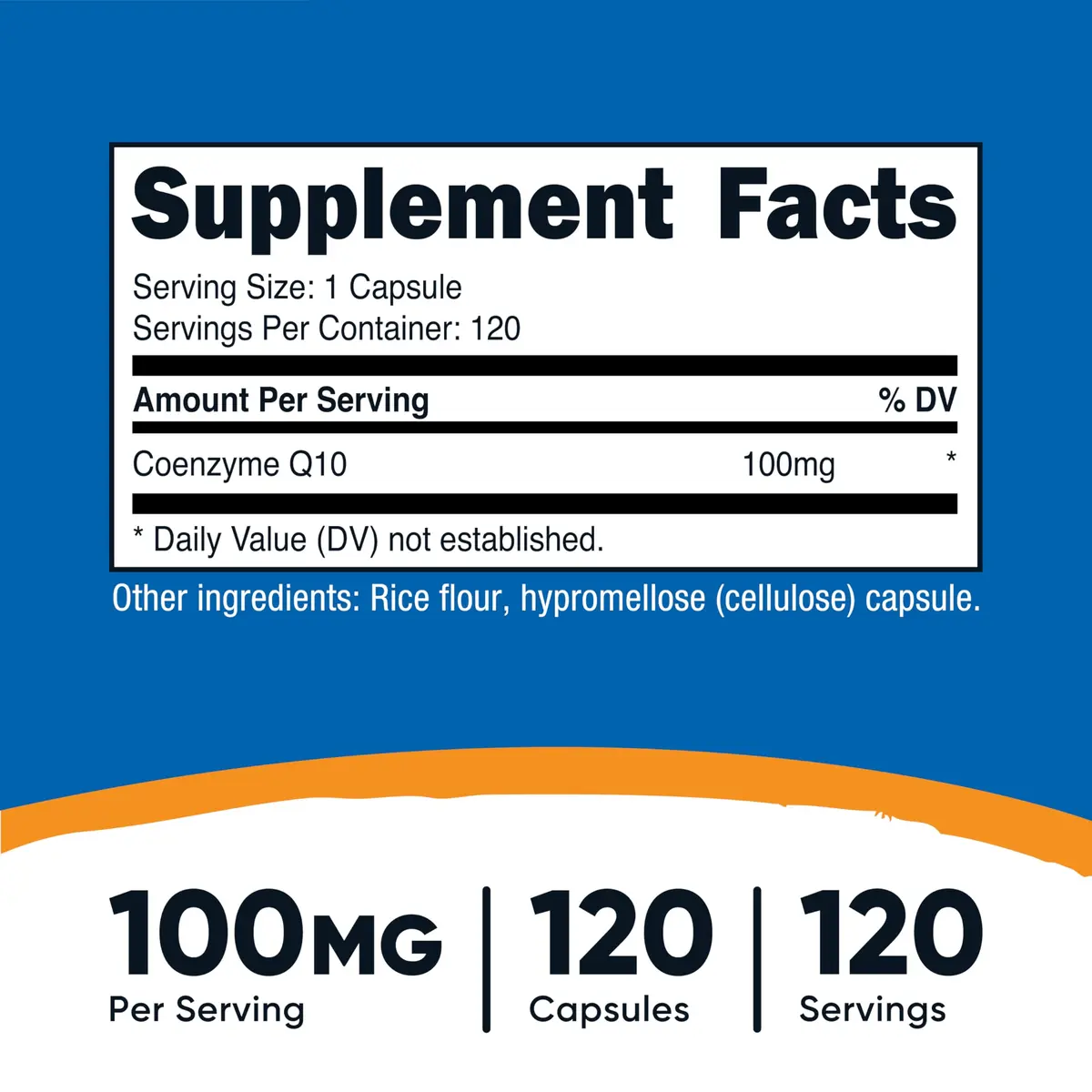 Nutricost CoQ10 100mg - view 2