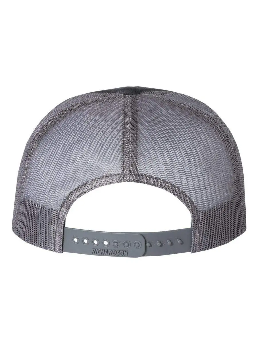 R RICHARDSON Foamie Trucker Snapback One Size Charcoal | Structured, Adjustable Cap for Men & Women - view 3