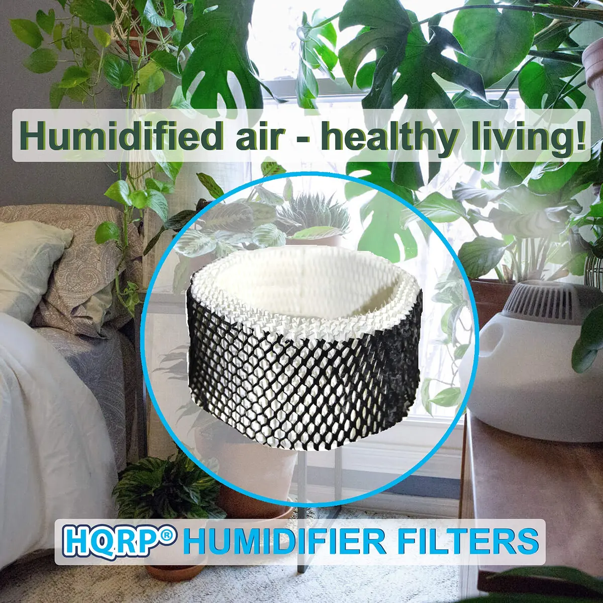 HQRP Wick Filter for Sunbeam Humidifiers | Replacement Type A SF212 (60-120c) - view 7