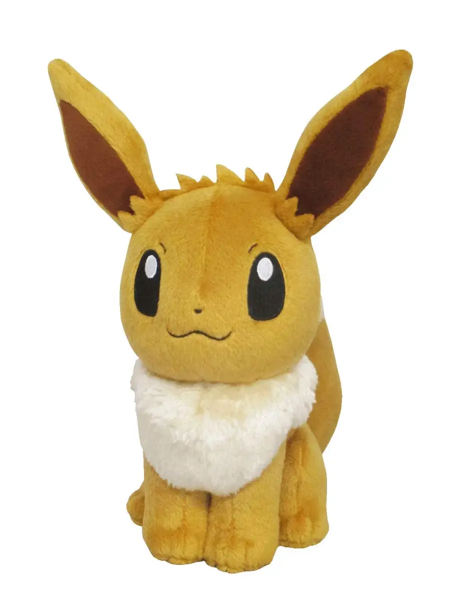 Sanei Pokemon All Star Series Eevee Plush 8" (20cm) | Officially Licensed Collectible Toy - view 2