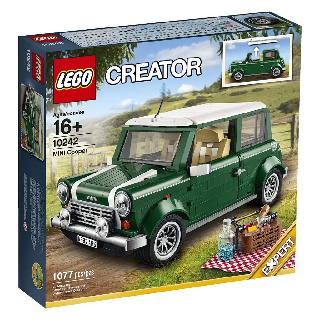 LEGO Creator Expert MINI Cooper 10242 Construction Set | Authentic Replica with 1077 Pieces for Ages 16+ - main product image