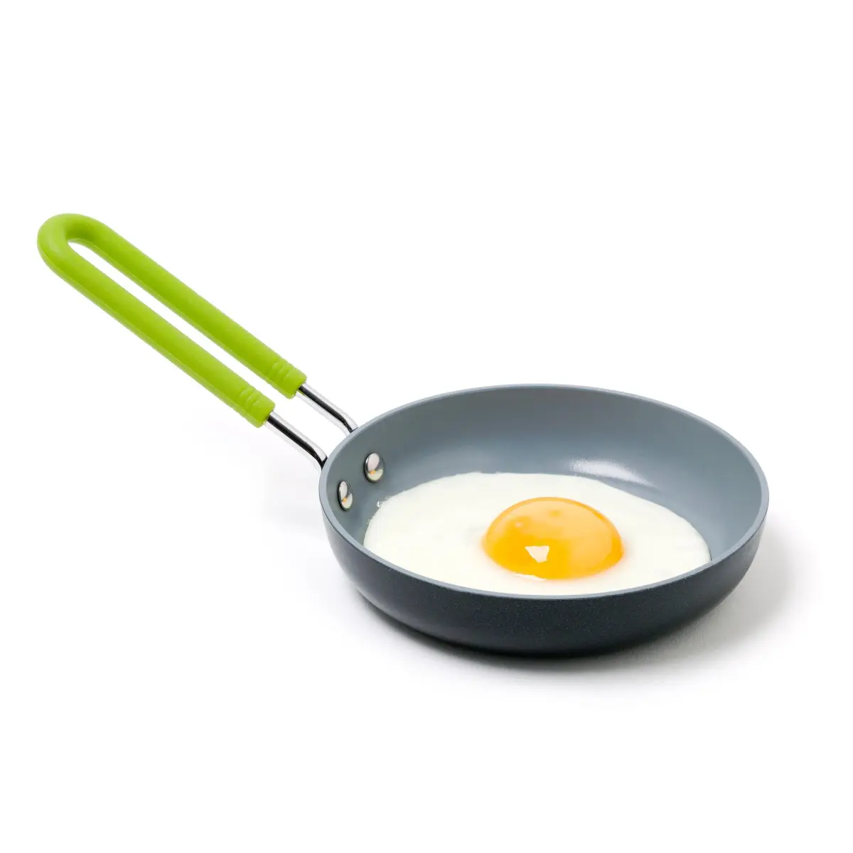 GreenPan Mini Healthy Ceramic Nonstick Egg Pan 12.5 cm (5") | Perfect for Single Servings - main product image