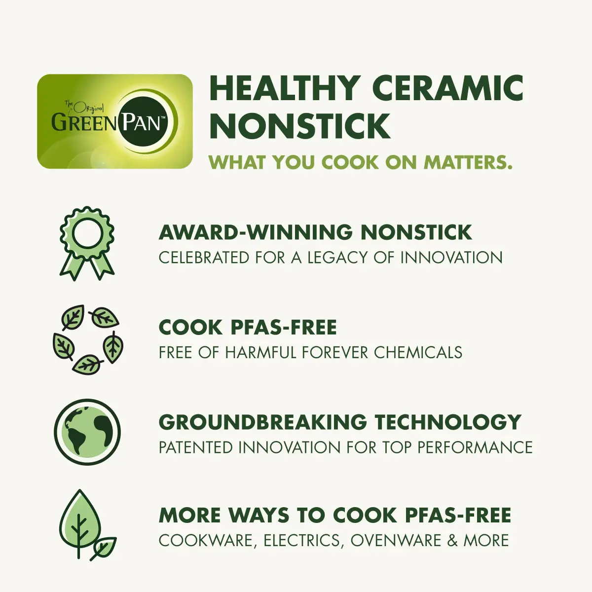 GreenPan Mini Healthy Ceramic Nonstick Egg Pan 12.5 cm (5") | Perfect for Single Servings - view 4