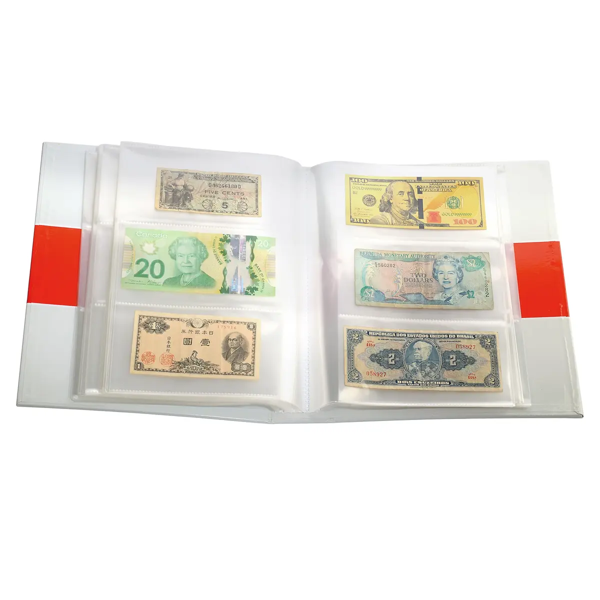 Leuchtturm Currency Album with 100 Sheets | Store & Display 300 Banknotes - view 2
