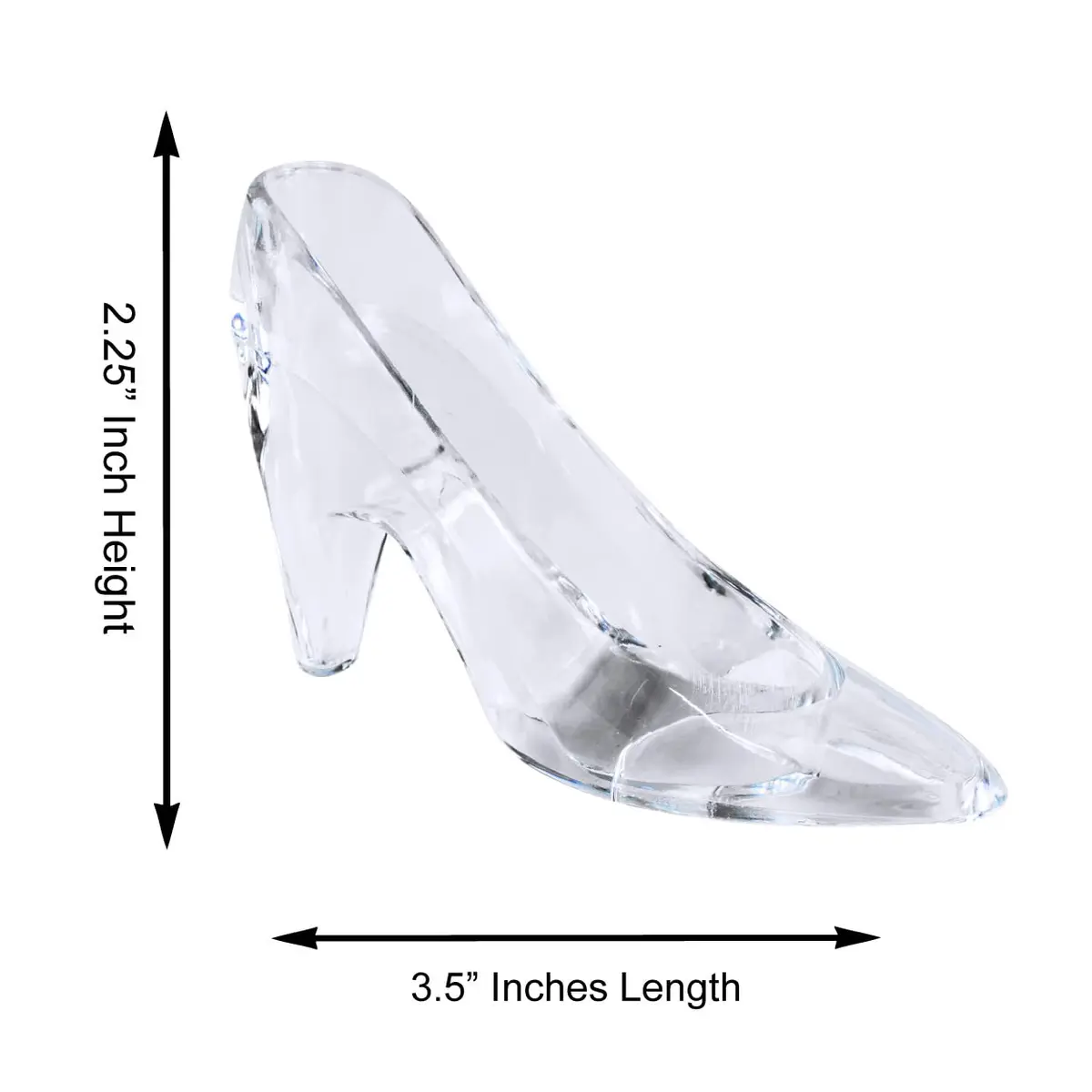 Super Z Outlet Cinderella Princess Slippers | Customizable Party Decor & Favors (4" L x 2.25" H) - view 7