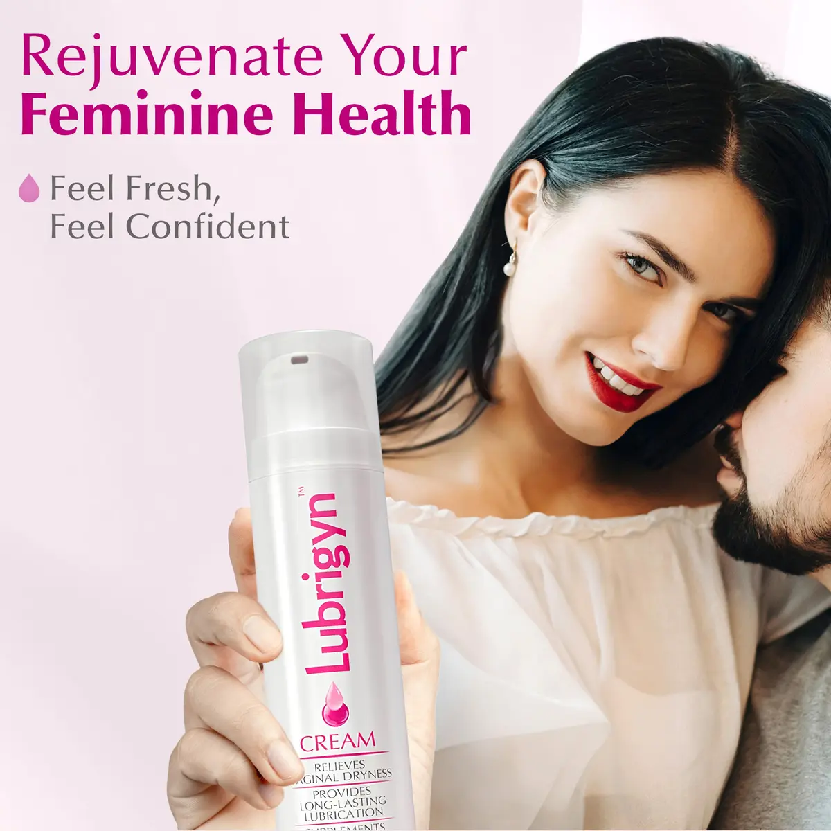 Lubrigyn Cream for Feminine Care 1.7 fl oz | Moisturizing Intimate Lubricant with Hyaluronic Acid - view 7