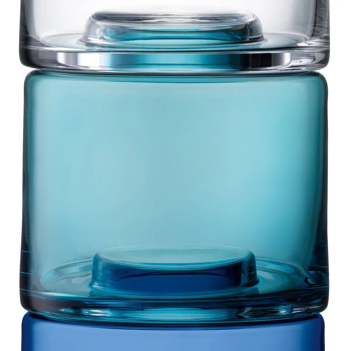 LSA International Stack Vase Trio 41.5 cm (16.25") | Handmade Mouth Blown Glass - view 4