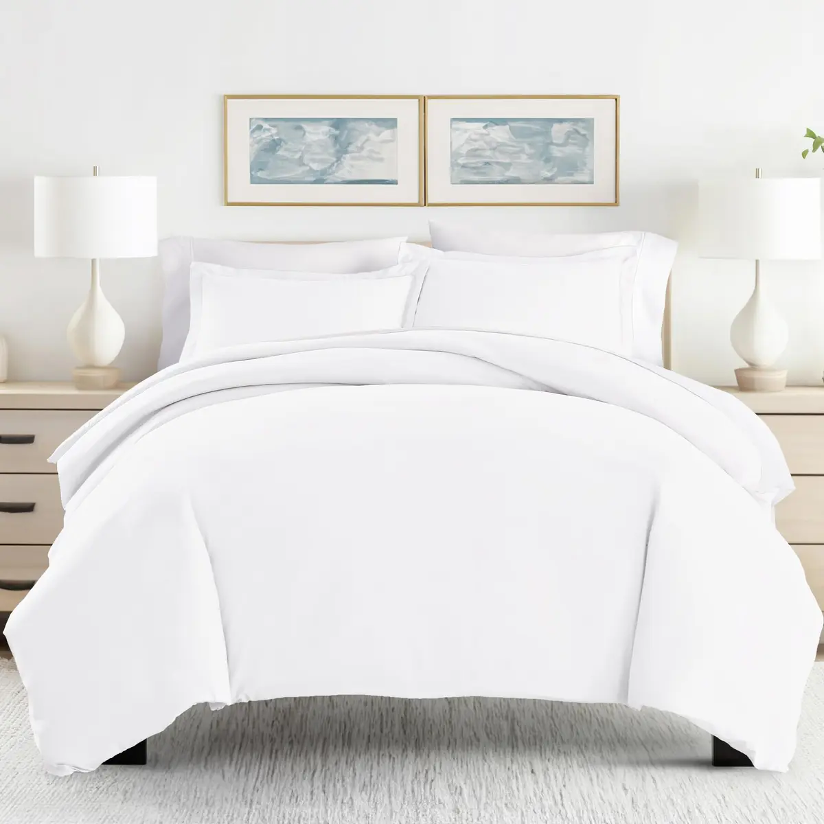 Linen Market Duvet Cover King Size 108"x96" Ultra Soft Microfiber | Durable & Soft Brushed Microfiber - view 6