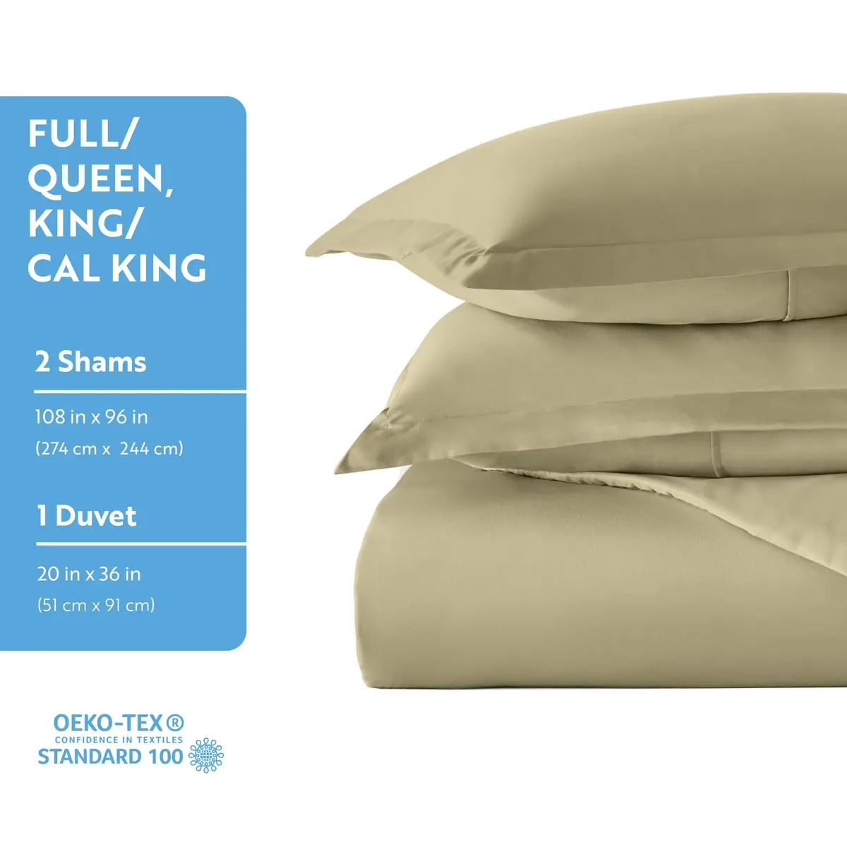 Linen Market Soft Brushed Microfiber Duvet Cover Set King | Luxurious & Durable (70-120 chars) - view 4
