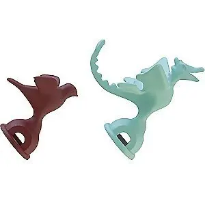 Alessi Tea Rex/Bird Kettle Whistles (Set of 2) | Fits Alessi 9093 Kettle, Made in Italy - view 2