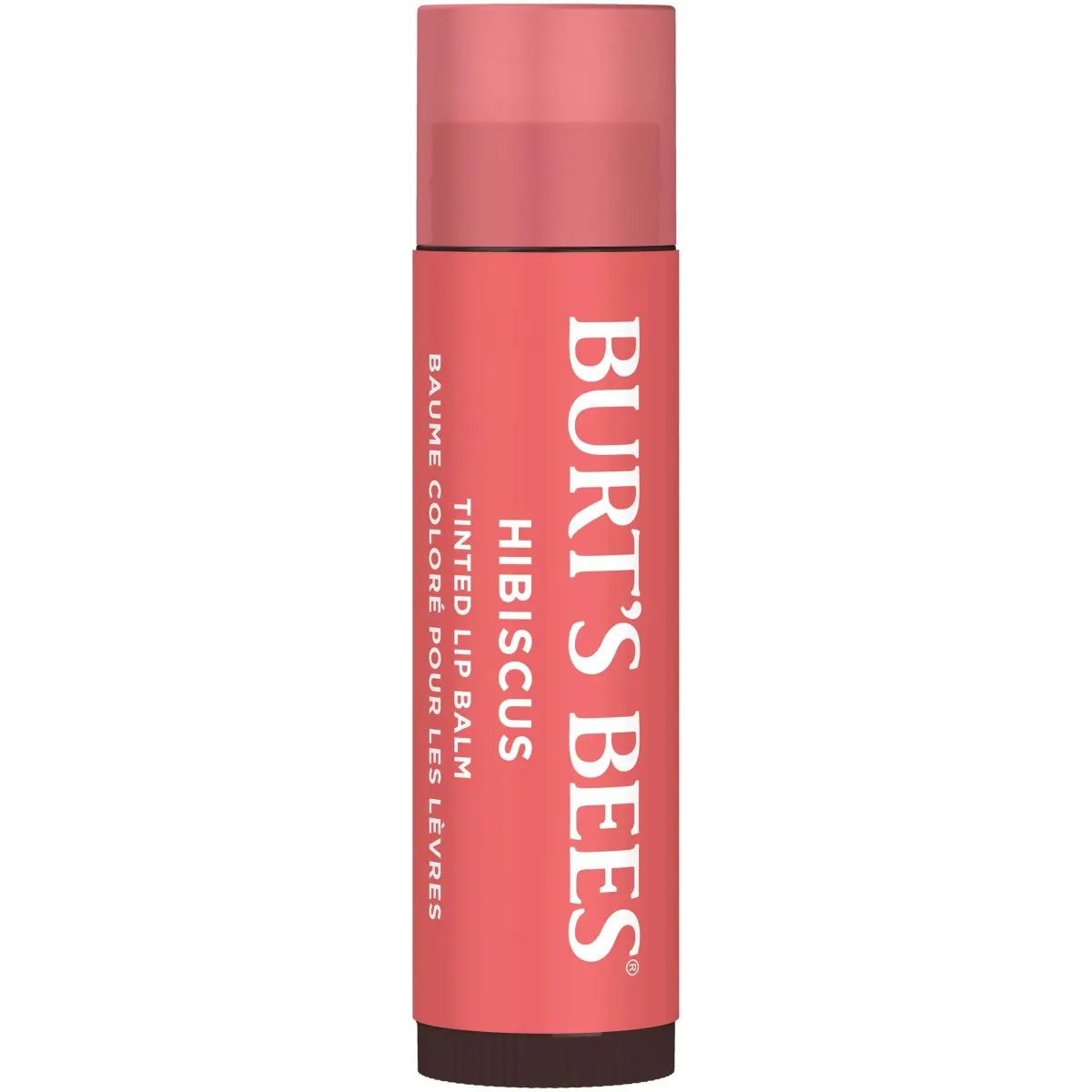 Burt's Bees Tinted Lip Balm Hibiscus 2-Pack | Natural Hydration with Shea Butter - view 2