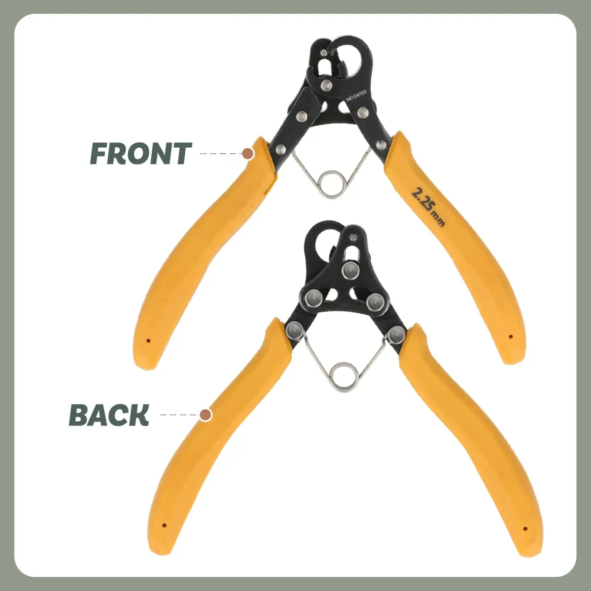 The Beadsmith Original One Step Looper Pliers | Creates Consistent 2.25 mm Loops for Jewelry Making (5 Inch) - view 9